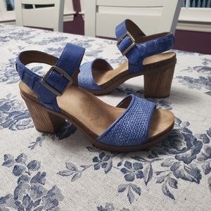 Dansko Debby Raffia Platforms
